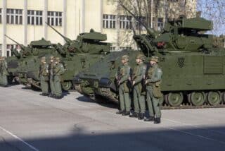 Našice: Svečana primopredaja prvih borbenih vozila Bradley