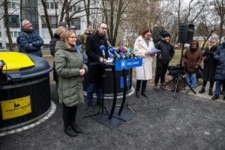 Zagreb: Tomašević i zamjenici obišli ugrađene polupodzemne spremnike u Zapruđu