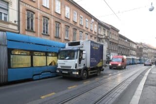 Zagreb: Sudar tramvaja i kamiona u Ilici