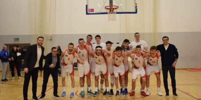 Velika Gorica, 08.02.2025. Prva liga-16.kolo: KK Gorica – KK Ðakovo 78:70.