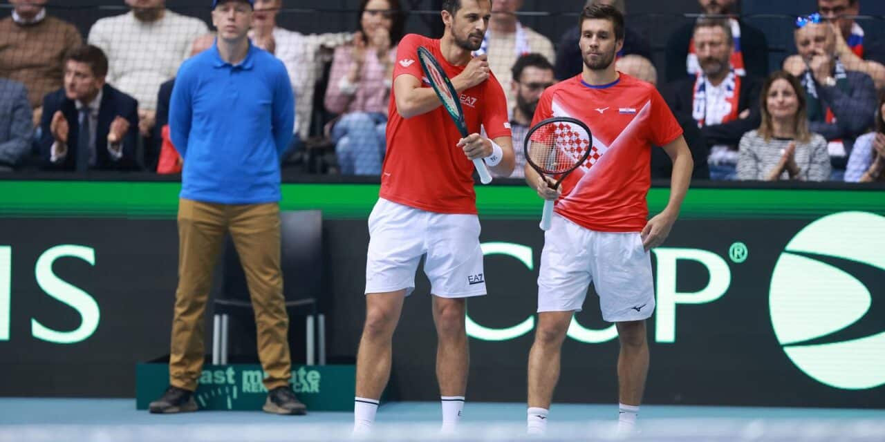 Osijek: Drugi dan Qualifier faze Davis Cupa Hrvatska – Slovačka, parovi