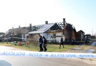 U Novoselcu izbio požar na objektu u kojem se nalazi osam stanova