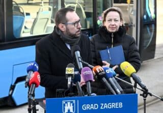 Zagreb: Predstavljanje novog tramvaja ZET-a