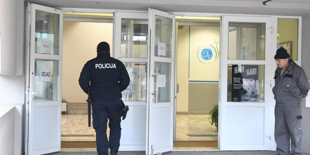 Koprivnica: Zbog dojava o bombama evakuirano na tisuće učenika srednjih i osnovnih škola