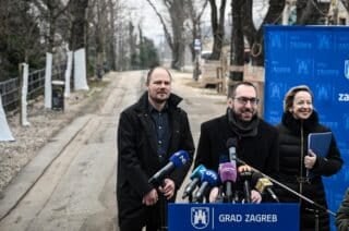 Zagreb: Tomislav Tomašević obilježio početak radova na rekonstrukciji Strossmayerovog šetališta