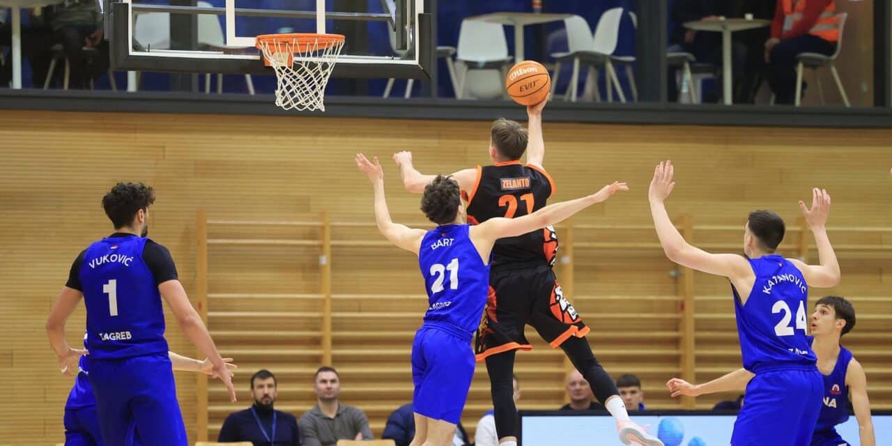 Zabok: Četvrtfinalna utakmica Kupa Kresimir Cosic za košarkaše, KK Cibona – KK Marsonia