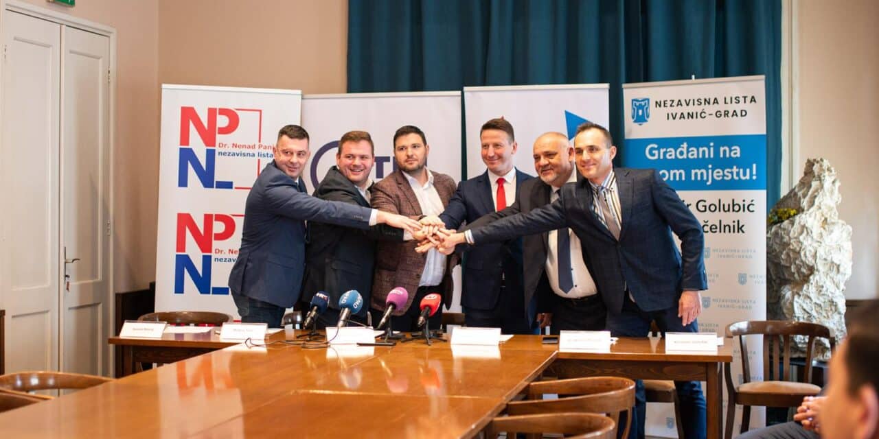 Zagreb: Potpisan Memorandum o suradnji nezavisnih lista na području Zagrebačke županije za lokalne izbore 2025.