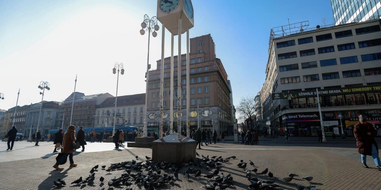 Zagreb: Mjesto na kojem su zatečeni mrtvi golubovi