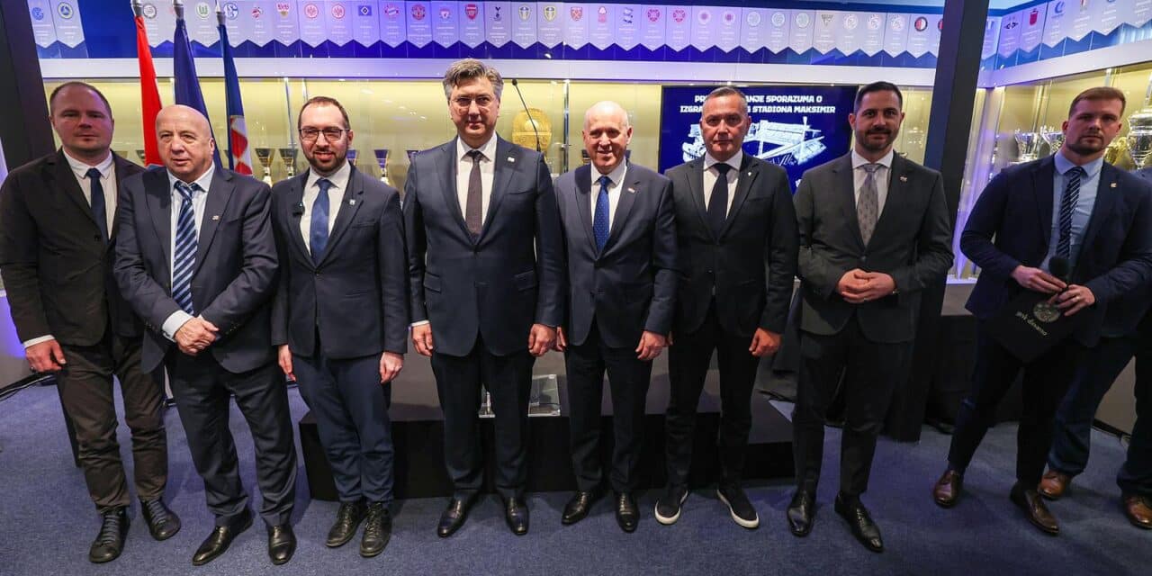 Zagreb: Predstavljanje Sporazuma o uklanjanju postojećeg i izgradnji novog Gradskog stadiona Maksimir