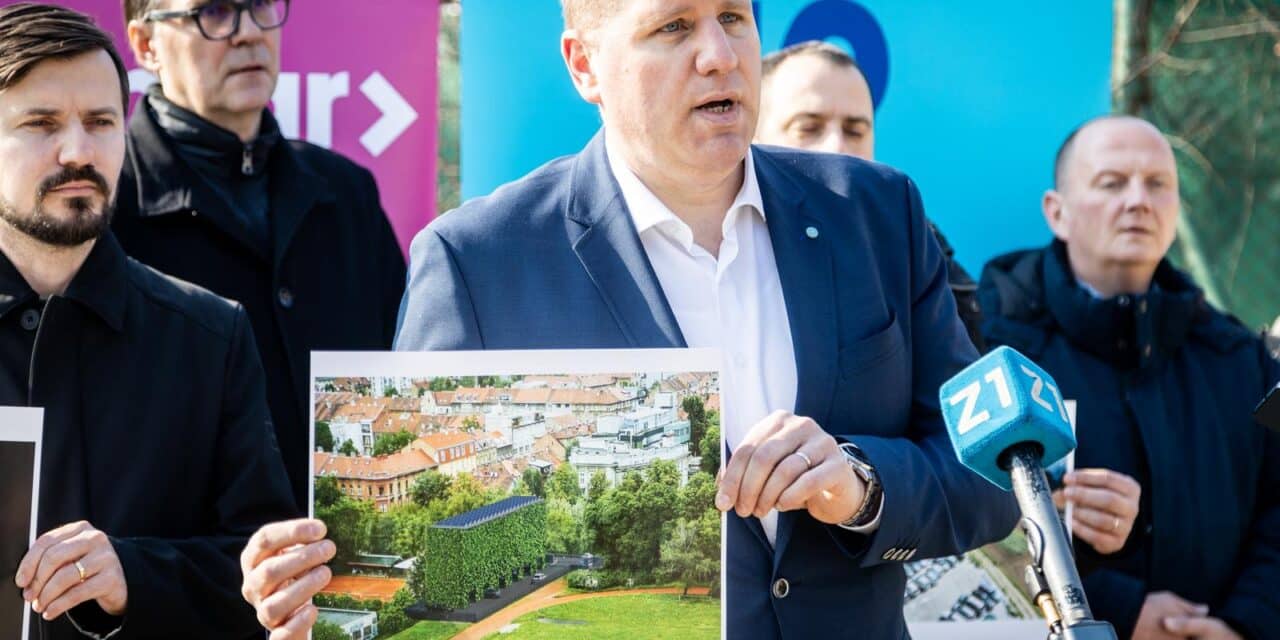 Zagreb: Konferencija za medije Vedrana Jerkovića o rješenju problema parkiranja u Zagrebu
