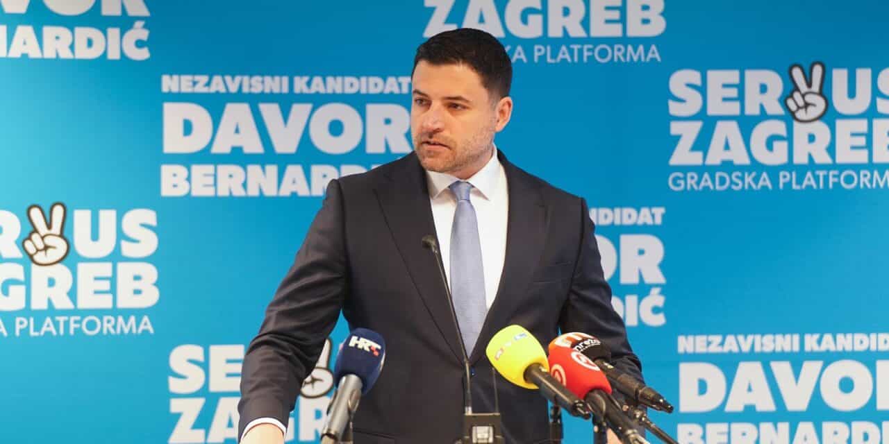 Zagreb: Konferencija za medije Davora Bernardića i stranke Servus