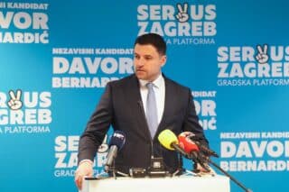 Zagreb: Konferencija za medije Davora Bernardića i stranke Servus