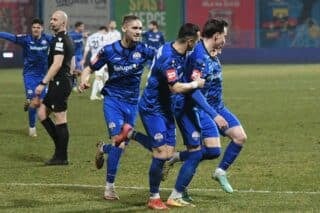 Koprivnica: Slaven Belupo i Gorica u četvrtfinalnoj utakmici Hrvatskog nogometnog kupa