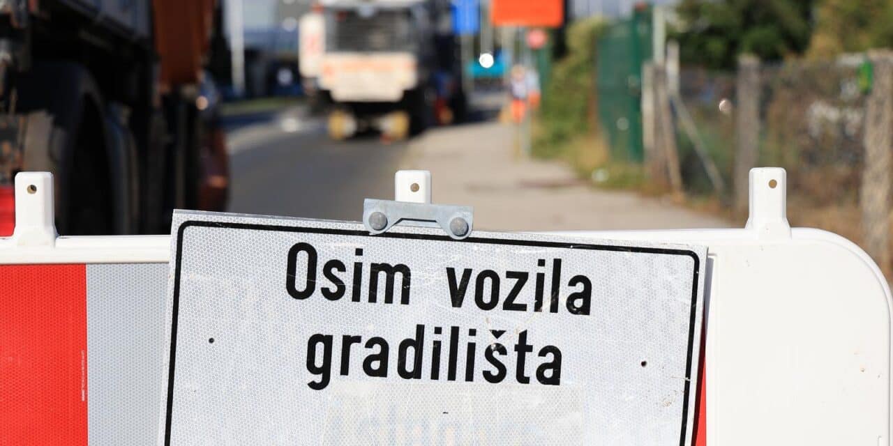 Zagreb: Zbog radova zatvoren dio Samoborske ceste