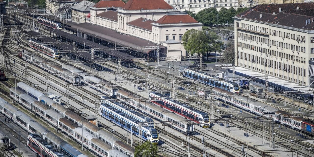 Panorama Zagreba snimljena s nebodera u Strojarskoj