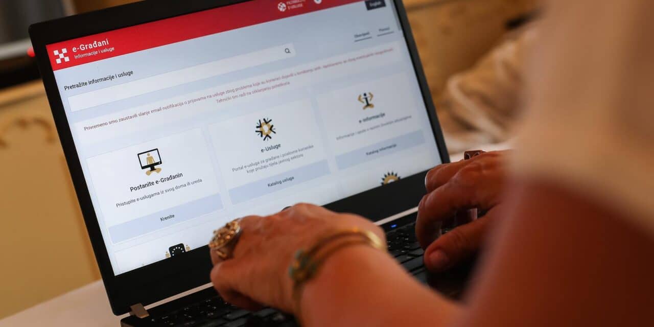 Ilustracija za internet stranicu E-građani