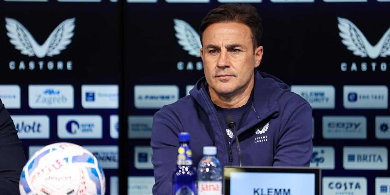 Zagreb: Konferencija za medije trenera GNK Dinamo Fabia Cannavara