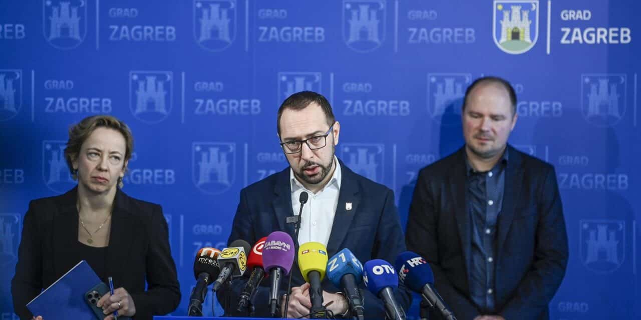 Zagreb: Gradonačelnik Tomašević održao redovnu konferenciju za medije