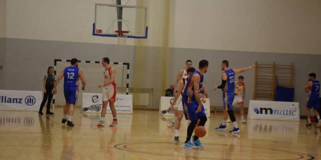 Velika Gorica, 02.04.2025. Prva liga-23.kolo: KK Gorica-KK Samobor 82:109.