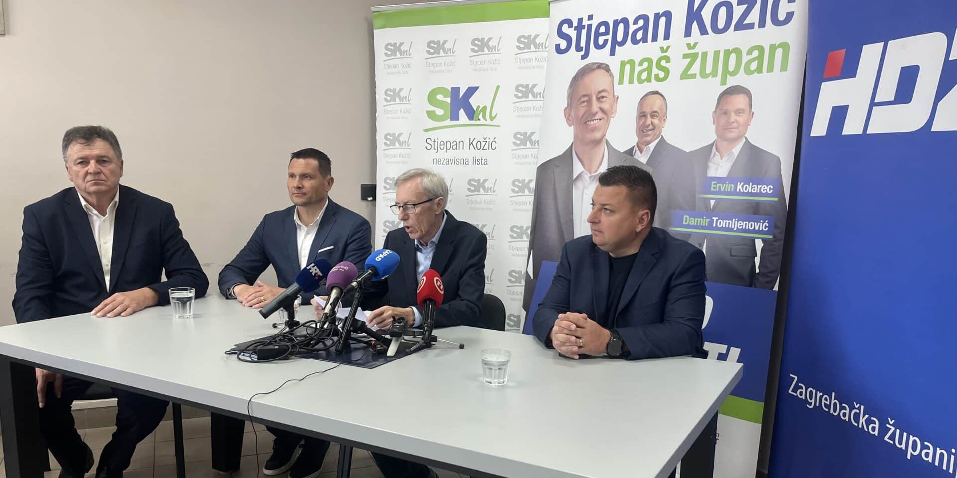 Foto_Stipo Velić, Ervin Kolarec, Stjepan Kožić i Mato Čičak
