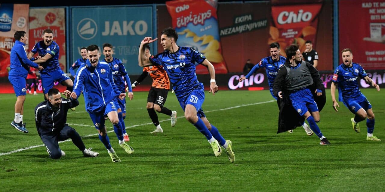 Slaven Belupo i Osijek sastali se u polufinalu Hrvatskog nogometnog kupa