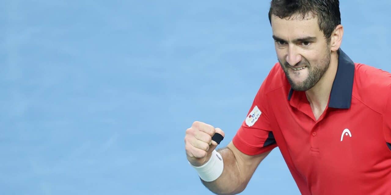 Varaždin: Davis Cup, meč Marin Čilić – Zizou Bergs