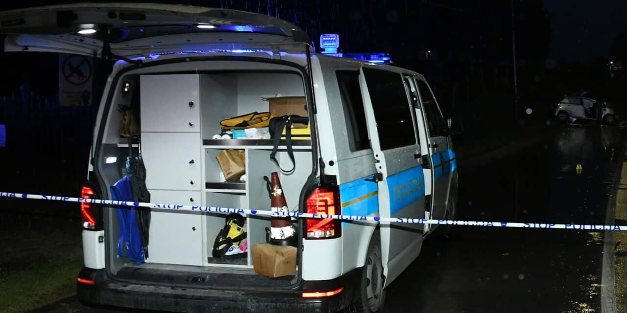 Sisak: Prometna nesreća u kojoj su sudjelovali osobno i teretno vozilo