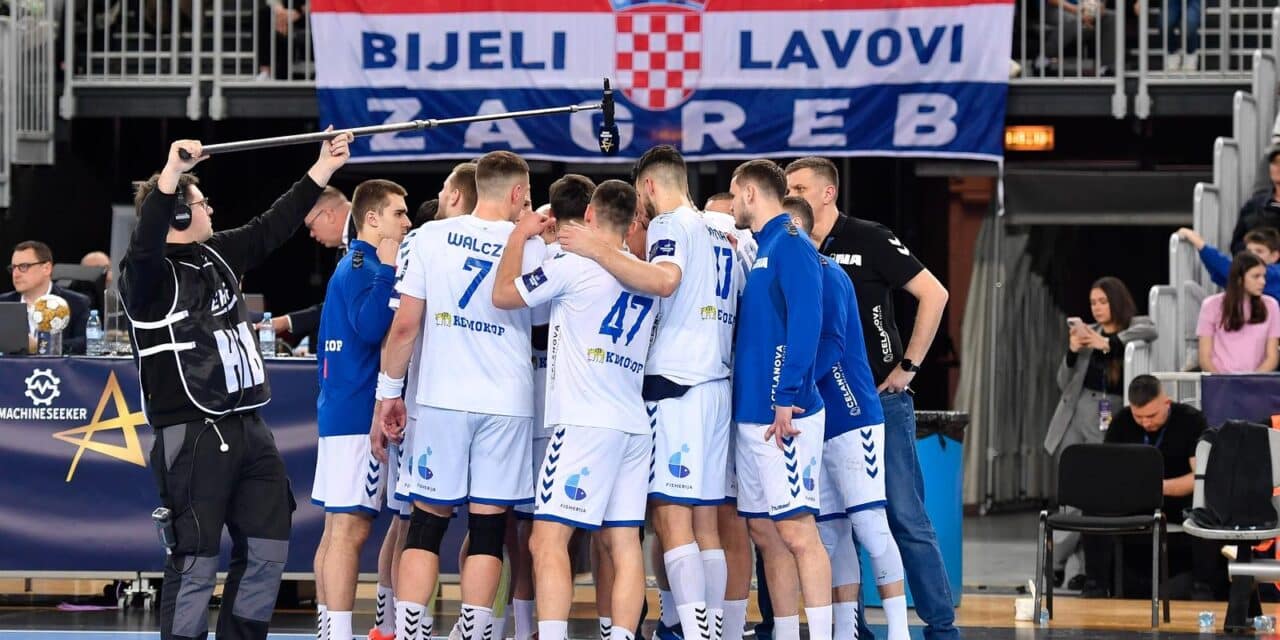 Susret 12. kola Lige prvaka između rukometaša Zagreba i Kolstada