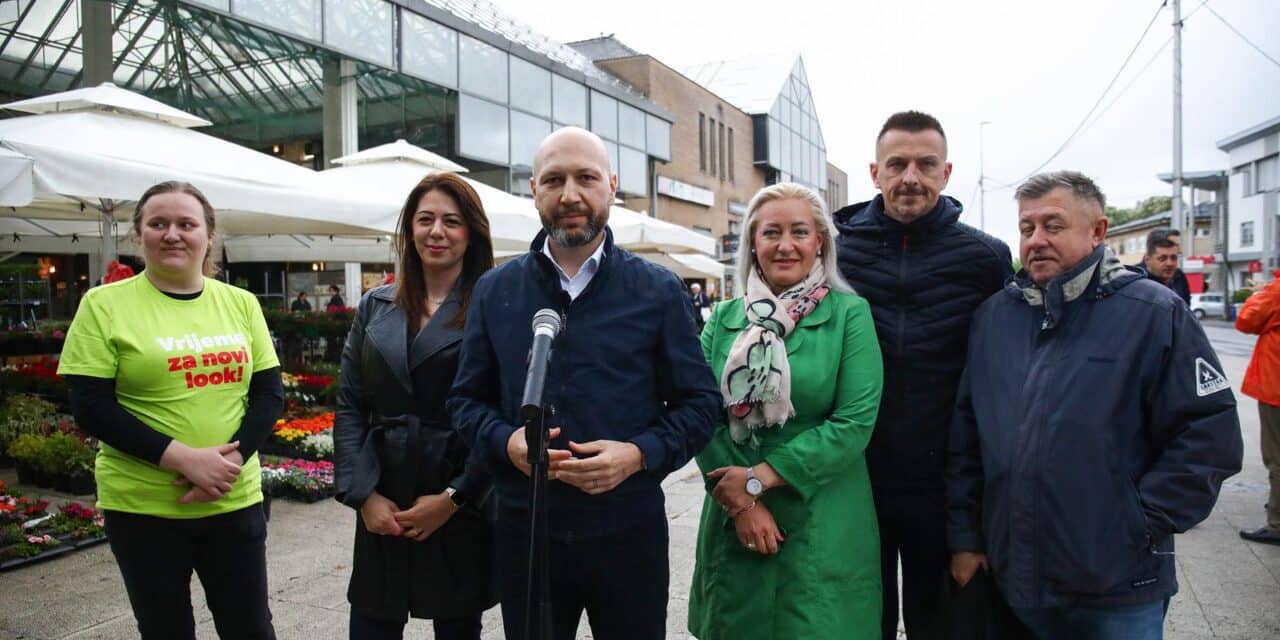 Velika Gorica: Konferencija za medije s temom školstvo, mladi i priuštivo stanovanje SDP-a