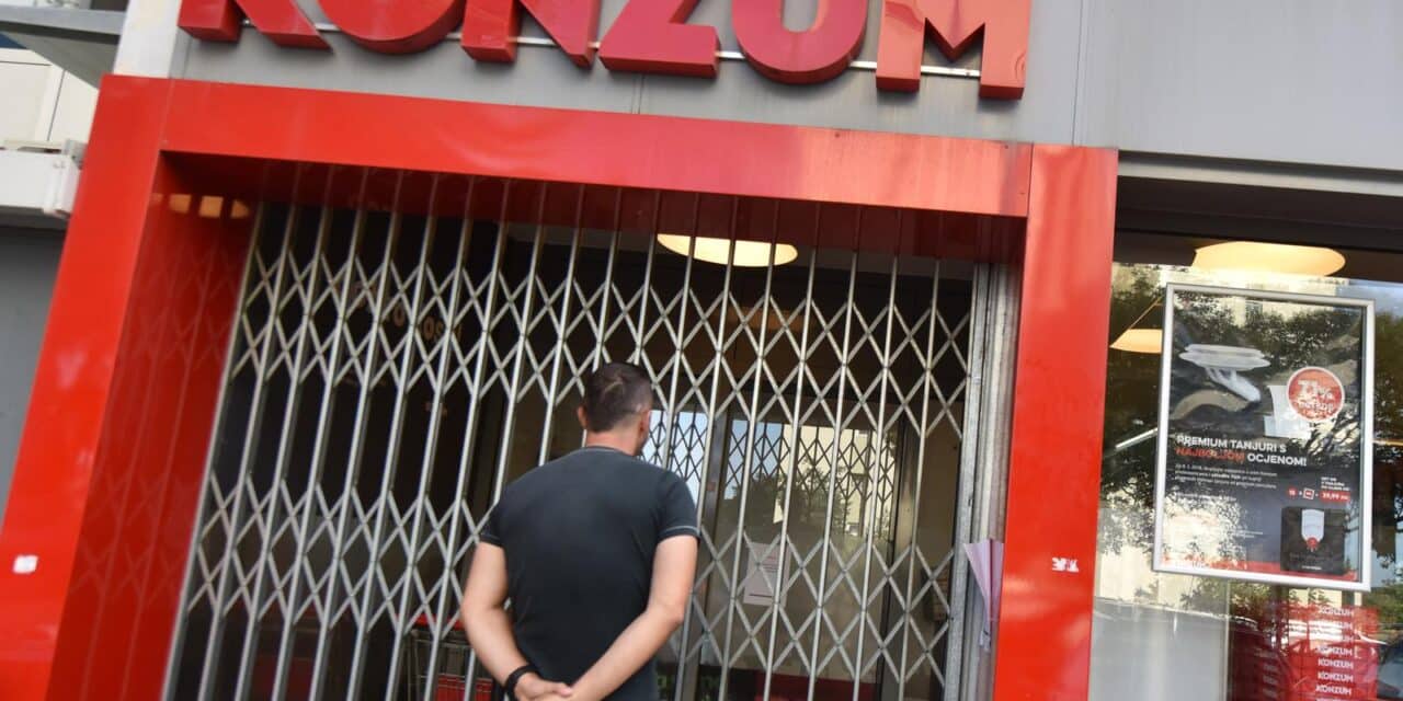 U Šibeniku zatvoren još jedan Konzumov dućan
