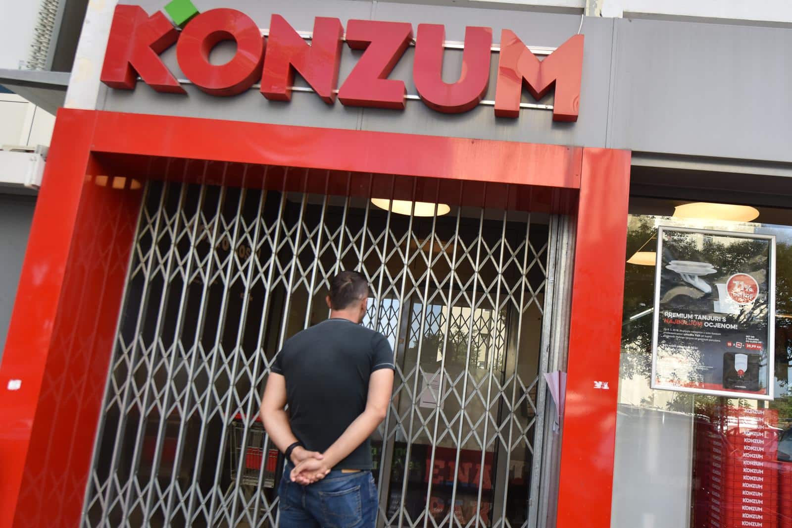 U Šibeniku zatvoren još jedan Konzumov dućan