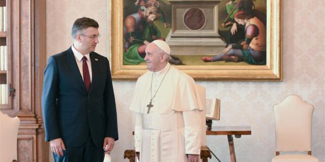 plenković i papa