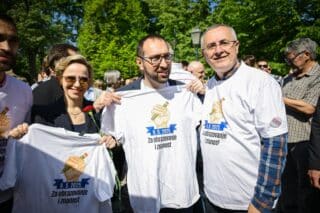 Zagreb: Gradonačelnik Tomislav Tomašević posjetio je proslavu Međunarodnog praznika rada