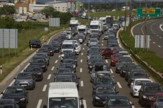 Zagreb: Velike gužve na Lučkom