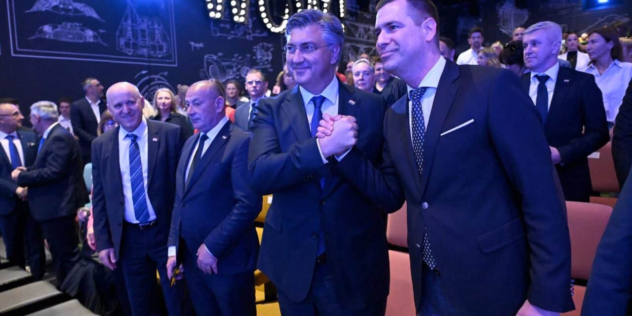Zagreb: Predstavljanje Izbornog programa Hrvatske demokratske zajednice Grada Zagreba i partnera