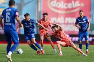 Koprivnica: Utakmica između NK Slaven Belupo i NK Osijek u 33. kolu Prve HNL