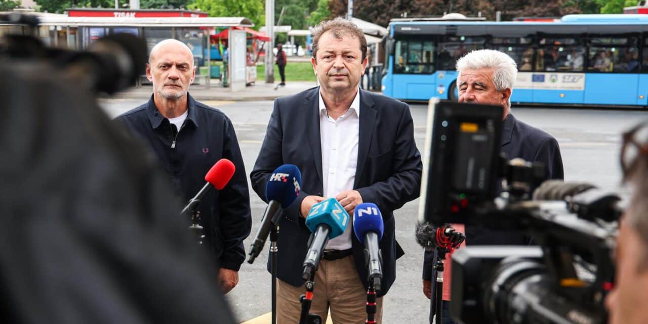 Zagreb: Tomislav Jonjić održao konferenciju za medije na temu zagrebačkog prometa