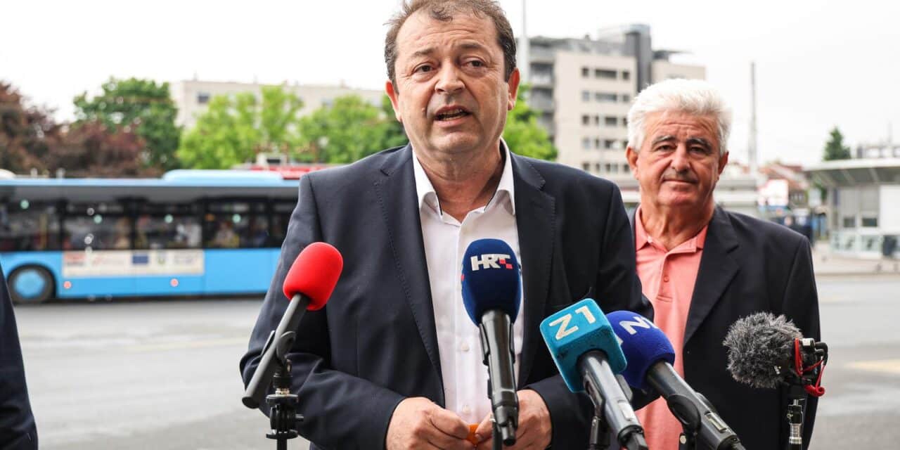 Zagreb: Tomislav Jonjić održao konferenciju za medije na temu zagrebačkog prometa