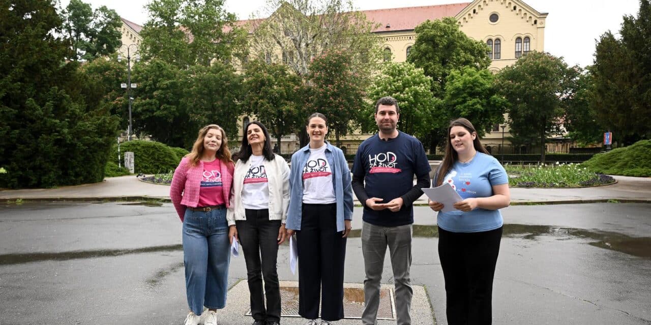 Zagreb: Predstavljanje programa 10. Hoda za život