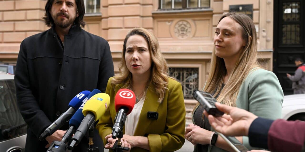 Zagreb: Marija Selak Raspudić održala je konferenciju za medije