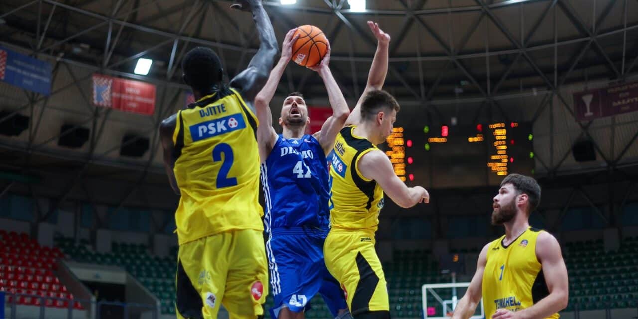 Zagreb: Utakmica 33. kola prvenstva Hrvatske za košarkaše, KK Dinamo Zagreb – KK Zabok