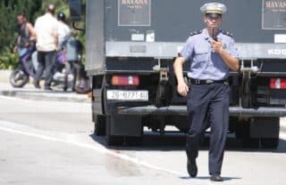 kamion prometna nesreća policija
