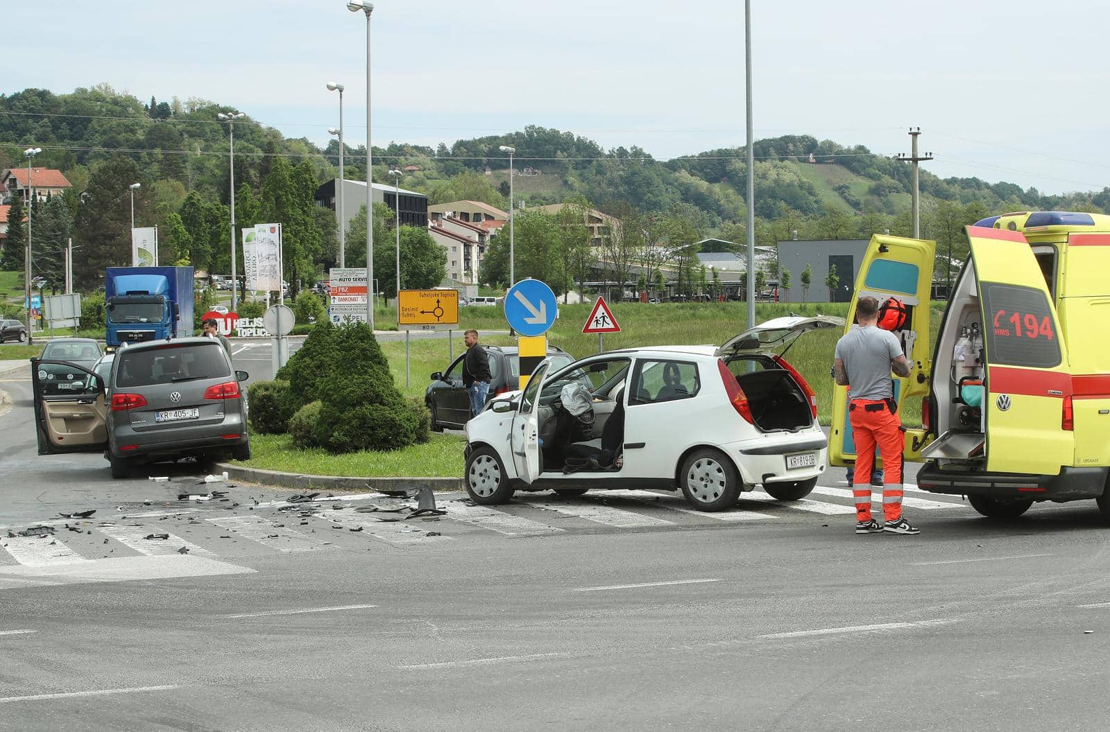 Tuhelj: U prometnoj nesreći ozlijeđeno dvoje ljudi