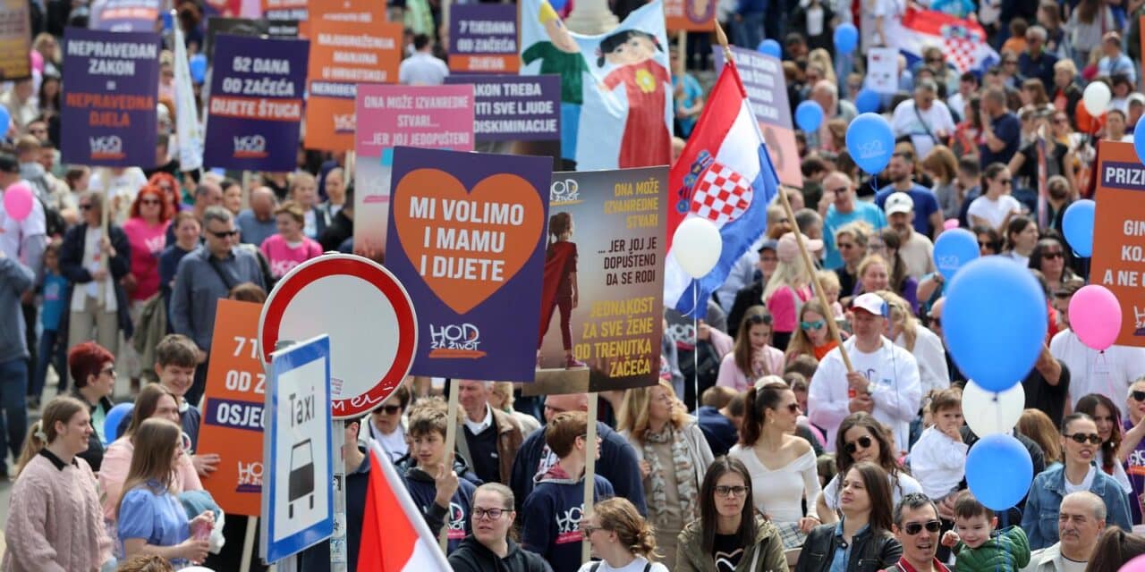 U Zagrebu održan Hod za život