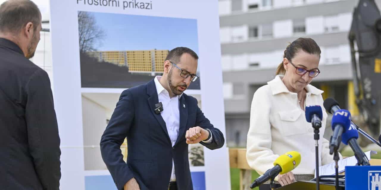 Zagreb: Početak radova na izgradnji stambeno-poslovne zgrade u Podbrežju
