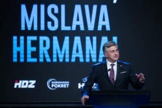 Završni predizborni skup Mislava Hermana, kandidata HDZ-a za gradonačelnika Grada Zagreba