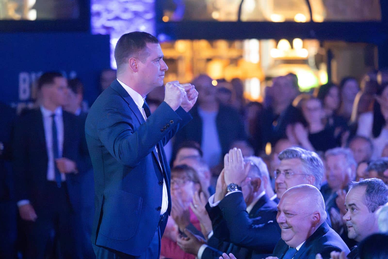 Završni predizborni skup Mislava Hermana, kandidata HDZ-a za gradonačelnika Grada Zagreba