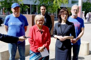 Zagreb: Dalija Orešković i Anka Mrak Taritaš o Thompsonu i povijesnom revizionizmu