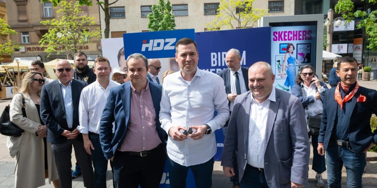 Zagreb: Prikupljanje potpisa za kandidaturu Mislava Hermana