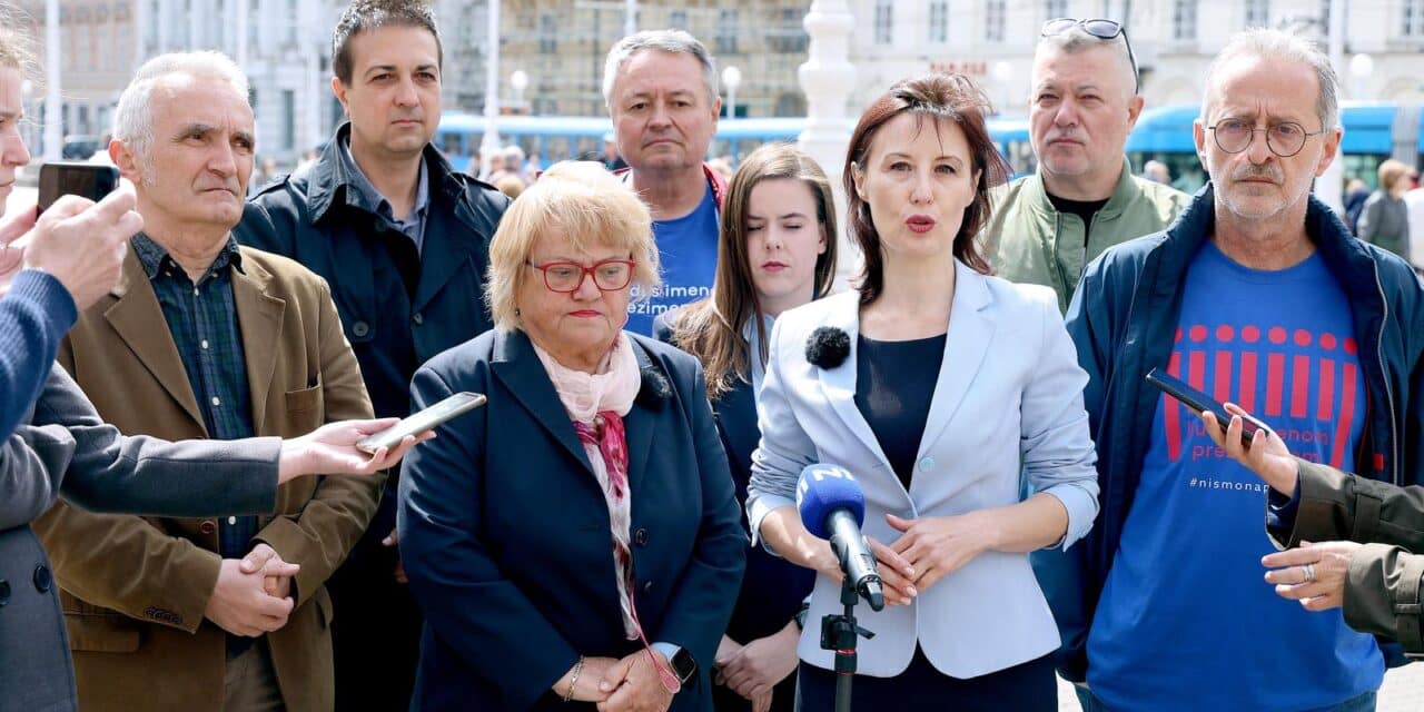 Zagreb: Dalija Orešković i Anka Mrak Taritaš održale završnu konferenciju za medije